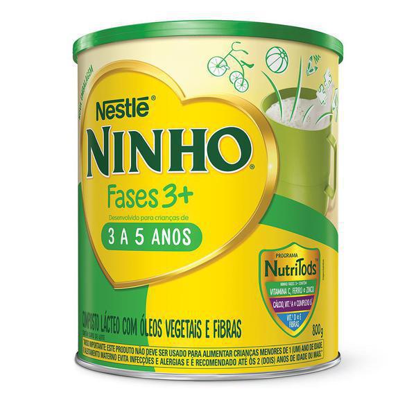 LEITE PO NINHO FASES PREBIO 3 800GR