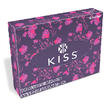 LENÇO FACIAL KISS 50UN