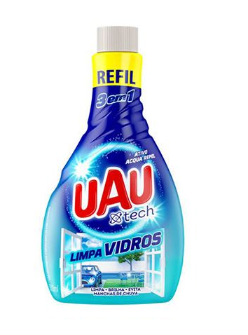 LIMPA VIDROS UAU REFIL 500ML