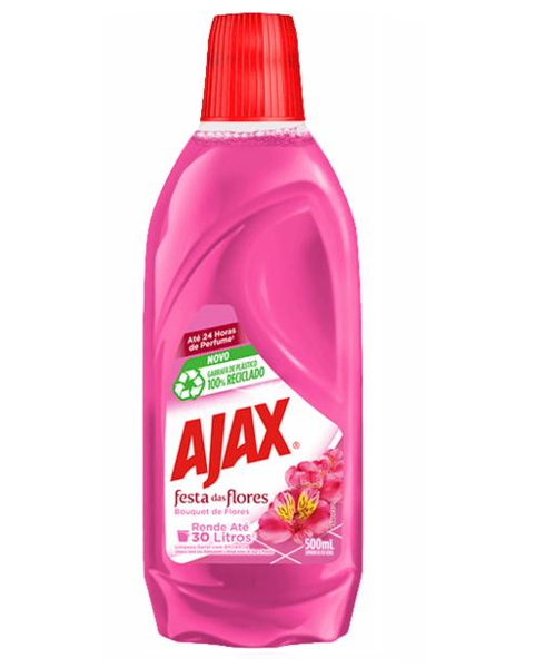 LIMPADOR AJAX FESTA BOUQUET DE FLORES 50