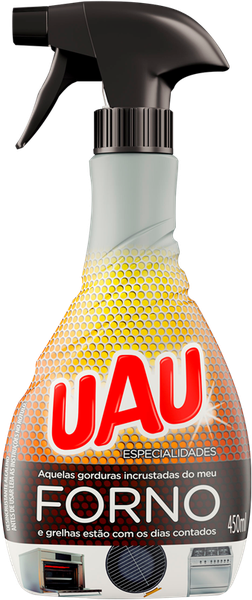 LIMPADOR DE FORNO UAU GATILHO 450ML