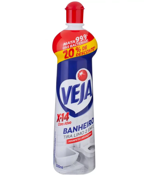 LIMPADOR VEJA TIRA LIMO X14 500ML SQUEES
