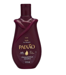 LOÇÃO HIDRAT PAIXÃO FRAMBOESA NEGRA 200M