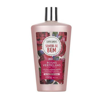 LOÇÃO HIDRAT VINI LADY ROSAS VERMELHAS 230G