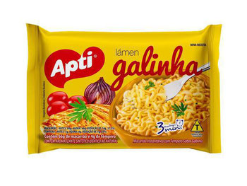 MACARRÃO INSTANTÂNEO APTI GALINHA SUAVE 85G