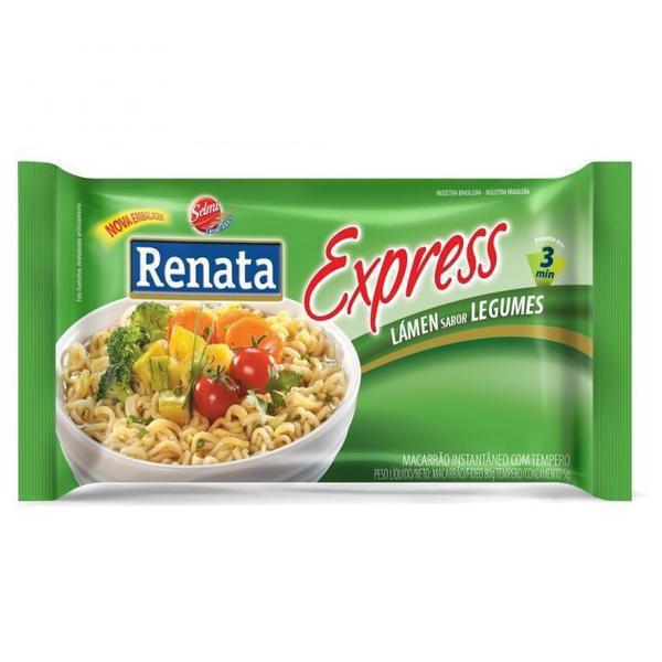 MACARRÃO INSTANTÂNEO RENATA LEGUMES 85G