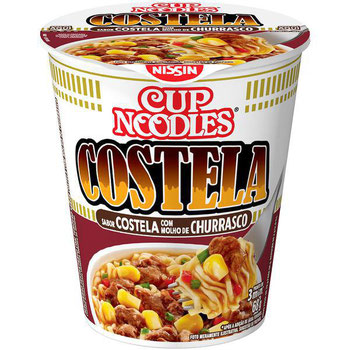 MACARRÃO NISSIN CUP NOODLES COSTELA CHURRASCO 68G