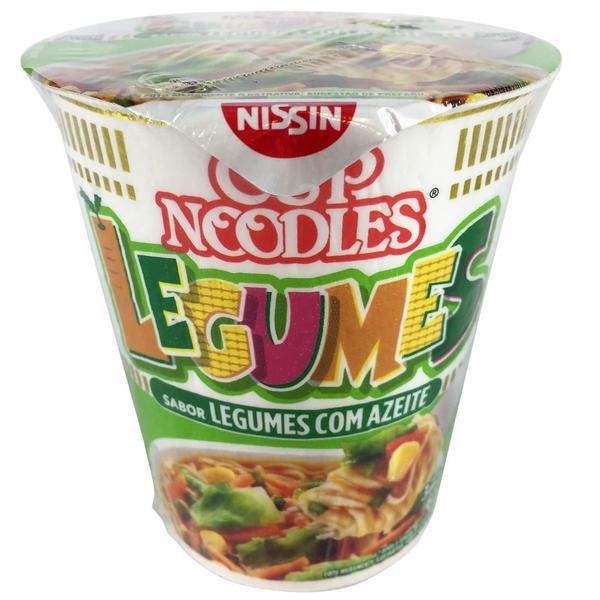 MACARRÃO NISSIN CUP NOODLES LEGUMES 67G