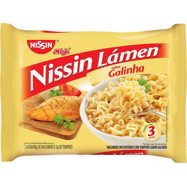 MACARRÃO NISSIN MIOJ LAM GALINHA 80G