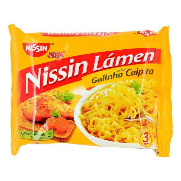 MACARRÃO NISSIN MIOJ LAM GALINHA CAIP 80