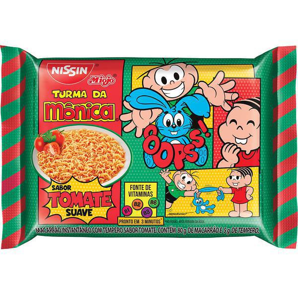 MACARRÃO NISSIN MIOJ LAM TM TOMATE 80G