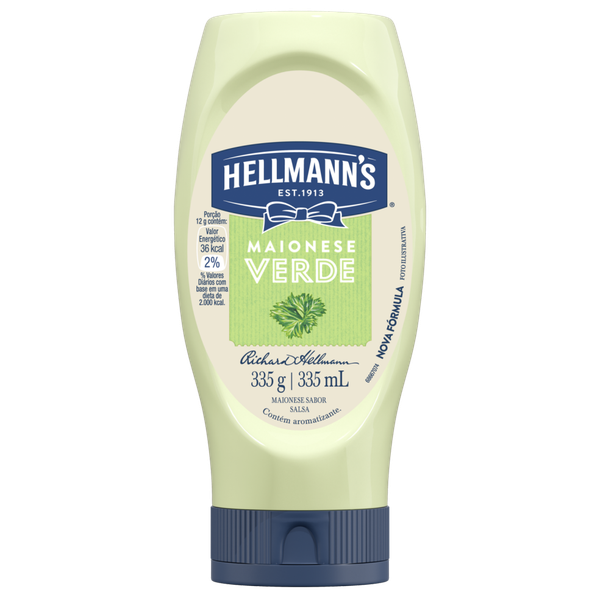 MAIONESE HELLMANN'S VERDE 335G