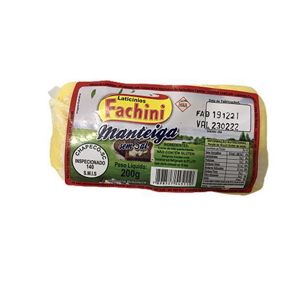 MANTEIGA FACHINI S/ SAL 200G