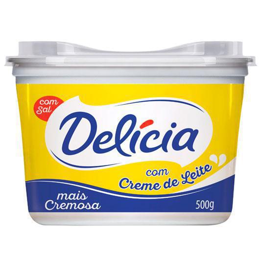 MARGARINA DELÍCIA CREMOSA C/ SAL 500G