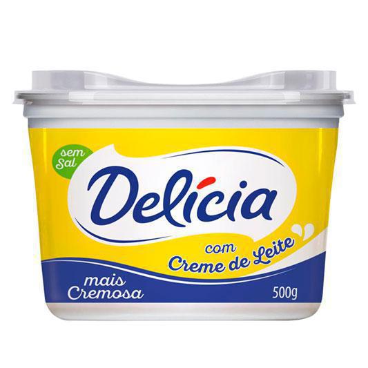MARGARINA DELÍCIA CREMOSA S/ SAL 500G