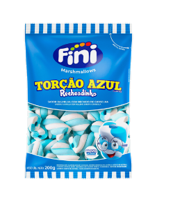 MARSHMALLOWS FINI TORÇÃO AZUL RECH 200G