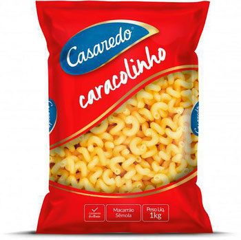 MASSA CASAREDO SÊMOLA CARACOL 1KG