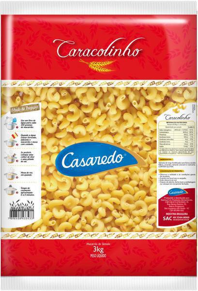 MASSA CASAREDO SEMO CARACO 3KG