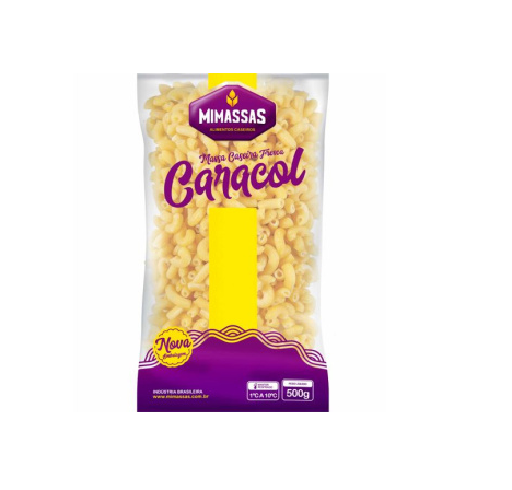 MASSA CASEIRA MIMASSAS CARACOL 500G