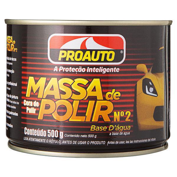 MASSA DE POLIR PROAUTO N 2 500G