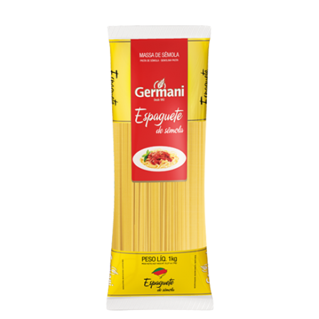 MASSA GERMANI SÊMOLA ESPAGUETE 500G