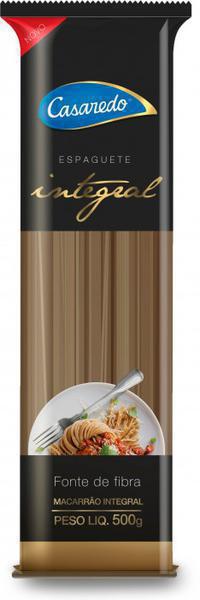 MASSA INTEGRAL CASAREDO ESPAGUETE 500G