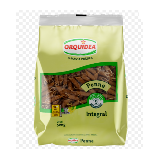 MASSA INTEGRAL ORQUÍDEA PENNE 500G