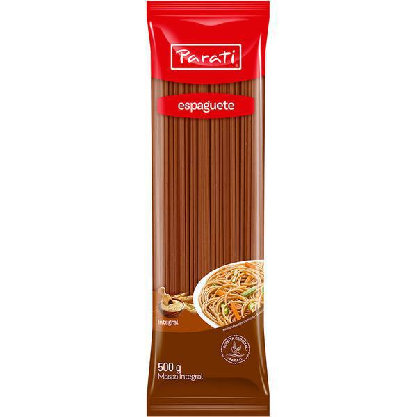 MASSA INTEGRAL PARATI  ESPAGUETE 500G