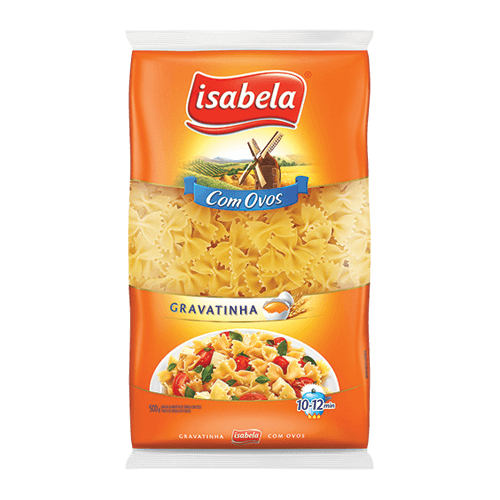 MASSA ISABELA C/ OVOS GRAVATINHA 500G