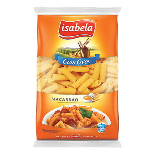 MASSA ISABELA C/ OVOS MACARRÃO 500G