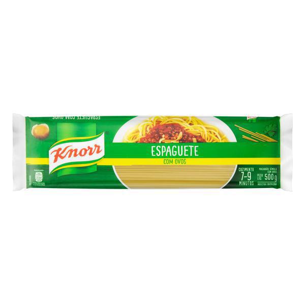 MASSA KNORR C/ OVOS ESPAGUETE 500G