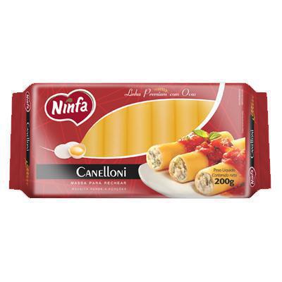 MASSA NINFA CANELLONI C/OVOS 200G