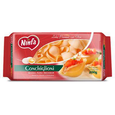 MASSA NINFA CONCHIGLIONI C/OVOS 200G