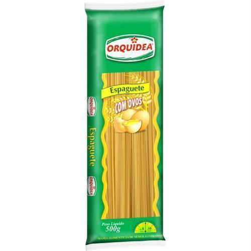 MASSA ORQUÍDEA C/ OVOS ESPAGUETE 500G