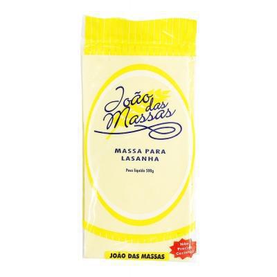 MASSA P/ LASANHA JOÃO DAS MASSAS 500G