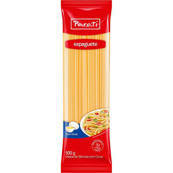 MASSA PARATI C/ OVOS ESPAGUETE 400G
