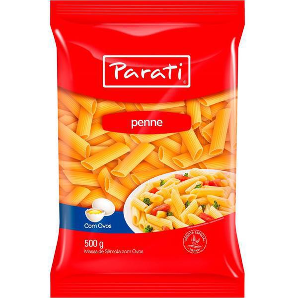 MASSA PARATI C/ OVOS PENNE 500G