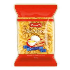 MASSA PARATI C/ OVOS RIGATONE 500G