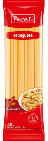 MASSA PARATI SÊMOLA ESPAGUETE 400G