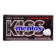 MENTOS KISS MENTA FORTE C/ 50 35G