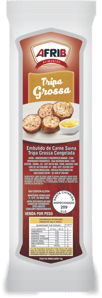 MIÚDO SUÍNO AFRIB TRIPA GROSSA RECHEADO 