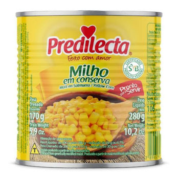 MILHO VERDE PREDILECTA LATA 170G