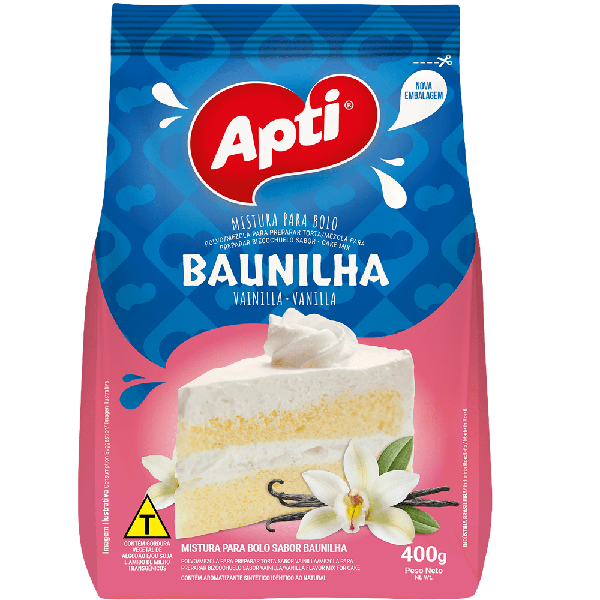 MIST BOLO APTI BAUNILHA 400G