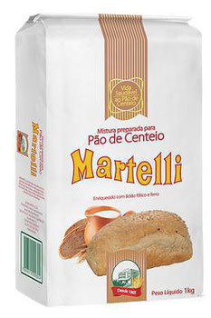 MISTURA PÃO CENTEIO MARTELLI 1KG