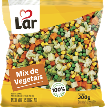MIX DE VEGETAIS LAR CONGELADO 300G