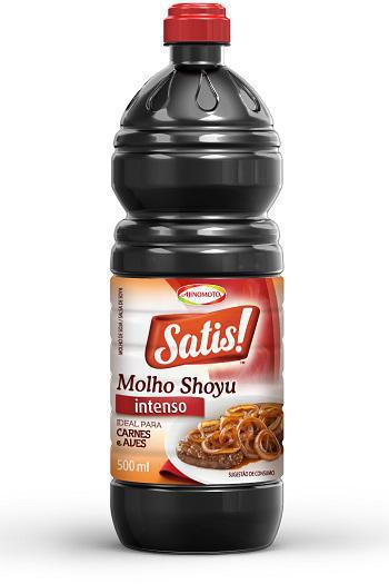 MOLHO AJINOMOTO SATIS SHOYU INTENSO 500M