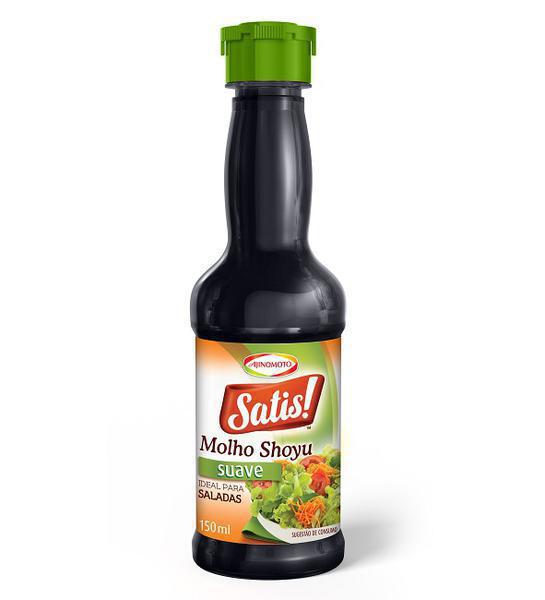 MOLHO AJINOMOTO SATIS SHOYU SUAVE 500ML