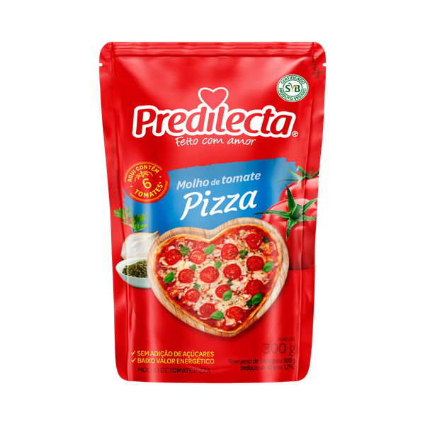 MOLHO DE TOMATE PREDILECTA PIZZA SACH 34