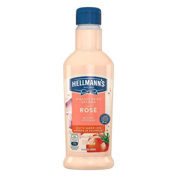 MOLHO HELLMANNS P/SALADA ROSE 210ML