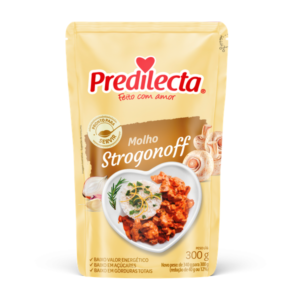 MOLHO PREDILECTA STROGONOFF SACHE 300G